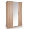 Harmony Holborn Triple Wardrobe, Mirrored