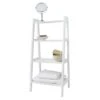 Lloyd Pascal White 4 Tier Ladder Shelving -Furniture Store 30634093