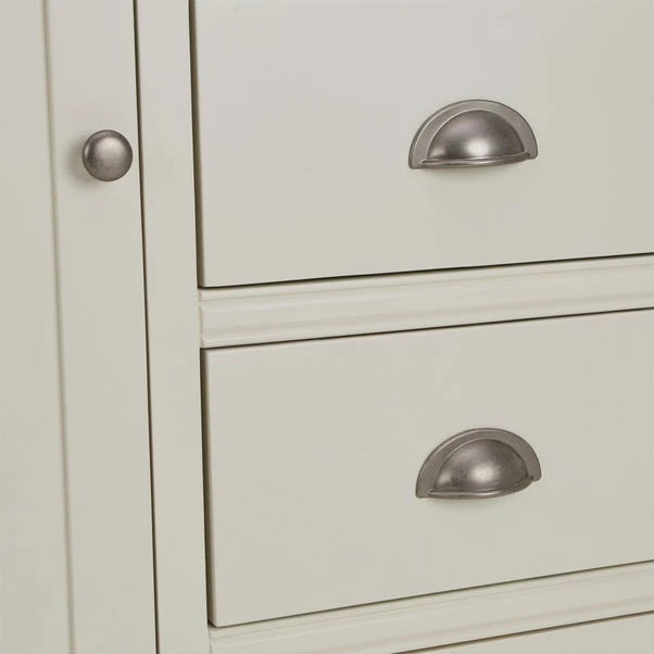 Dunelm Compton Small Wardrobe, Ivory & Oak 8 Dunelm Compton Small Wardrobe, Ivory & Oak - Image 6