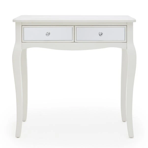 Dunelm Palais 2 Drawer Dressing Table, Mirrored 3 Dunelm Palais 2 Drawer Dressing Table, Mirrored