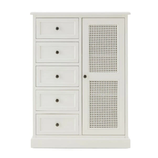 Dunelm Lucy Small Single 5 Drawer Wardrobe 4 Dunelm Lucy Small Single 5 Drawer Wardrobe - Image 2