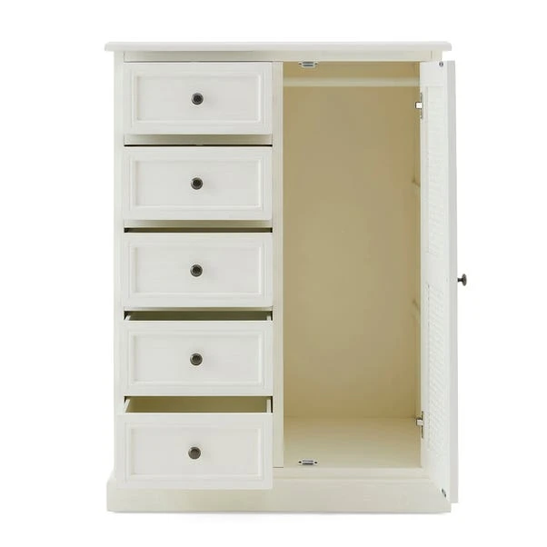 Dunelm Lucy Small Single 5 Drawer Wardrobe 6 Dunelm Lucy Small Single 5 Drawer Wardrobe - Image 4
