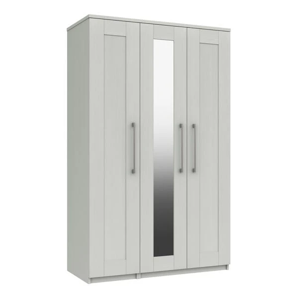 One Call Furniture Ethan Triple Wardrobe 4 One Call Furniture Ethan Triple Wardrobe - Image 2
