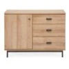 Dunelm Fulton Oak Effect Small Sideboard -Furniture Store 30666129