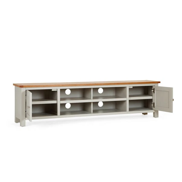 Dunelm Bromley Grey Extra Wide TV Stand 6 Dunelm Bromley Grey Extra Wide TV Stand - Image 4