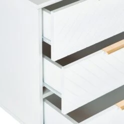 Dunelm Maurice 6 Drawer Chest, White -Furniture Store 30685398 alt04