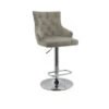 Dunelm Selena Distressed Velvet Bar Stool -Furniture Store 30685461