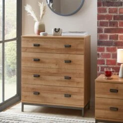Dunelm Fulton 4 Drawer Chest