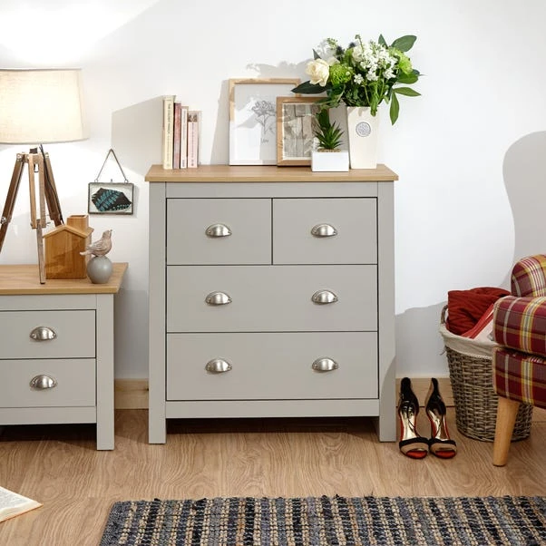 GFW Lancaster 4 Drawer Chest 3 GFW Lancaster 4 Drawer Chest