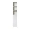 Lloyd Pascal White Wave Tall Cabinet -Furniture Store 30706215