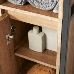 Lloyd Pascal Industrial Tall Cabinet -Furniture Store 30706224 alt02