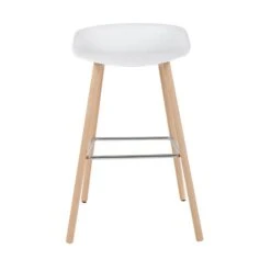 Dunelm Erik White Bar Stool 10 Dunelm Erik White Bar Stool -Furniture Store 30711152 alt02