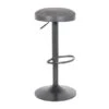 Dunelm Terni Grey Cord Bar Stool -Furniture Store 30711467