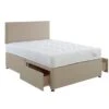 Dunelm Comfort Divan Bed With Mattress -Furniture Store 30725069