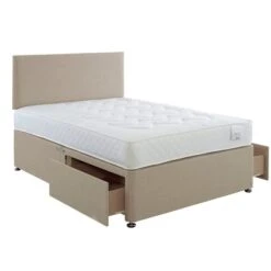 Dunelm Comfort Divan Bed With Mattress