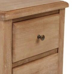 Dunelm Giselle 2 Drawer Bedside Table, Mango Wood -Furniture Store 30727655 alt05