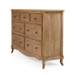 Dunelm Giselle 7 Drawer Chest, Mango Wood -Furniture Store 30727657 alt02