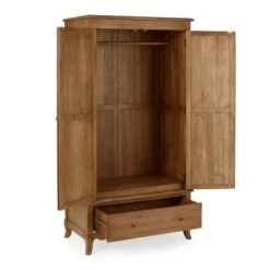 Dunelm Giselle Double Wardrobe, Mango Wood 11 Dunelm Giselle Double Wardrobe, Mango Wood -Furniture Store 30727794 alt03