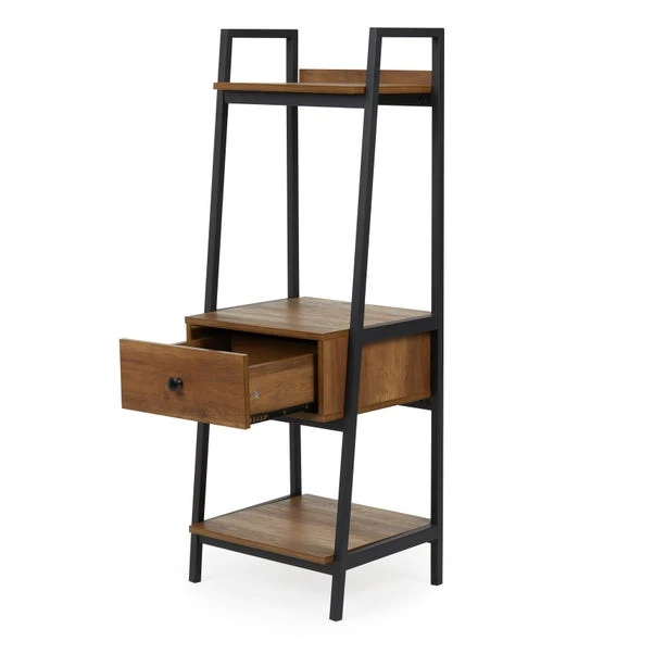 Dunelm Fulton Ladder Bedside Table, Pine Effect 5 Dunelm Fulton Ladder Bedside Table, Pine Effect - Image 3