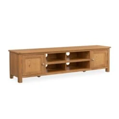 Dunelm Bromley Extra Wide Oak TV Unit -Furniture Store 30734335 alt02