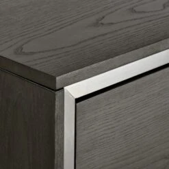 Dunelm Logan 3 Drawer Chest, Grey -Furniture Store 30737349 alt05