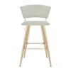 Dunelm Kendall Velvet Bar Stool -Furniture Store 30746398