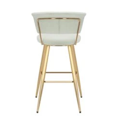 Dunelm Kendall Velvet Bar Stool -Furniture Store 30746398 alt05