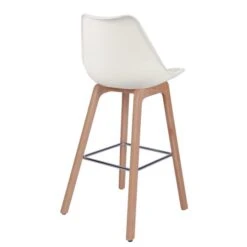 Dunelm Erik Bar Stool With White Back -Furniture Store 30747699 alt04