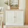 Churchgate Ivory Panel Door Base Unit -Furniture Store 30748085