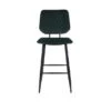 Dunelm Austin Velvet Bar Stool -Furniture Store 30748271