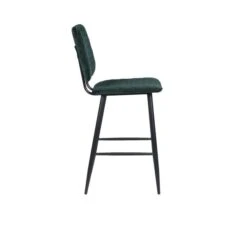 Dunelm Austin Velvet Bar Stool -Furniture Store 30748271 alt02