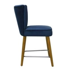 Dunelm Isla Velvet Bar Stool -Furniture Store 30748290 alt05