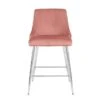 Dunelm Peyton Velvet Bar Stool -Furniture Store 30748311