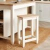 Dunelm Churchgate Ivory Island Bar Stool -Furniture Store 30748631