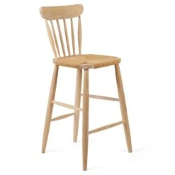 Dunelm Churchgate Ash Wood Spindle Bar Stool 12 Dunelm Churchgate Ash Wood Spindle Bar Stool -Furniture Store 30748639 alt04