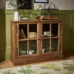 Natural History Museum Small Glazed Display Cabinet -Furniture Store 30756116 alt01