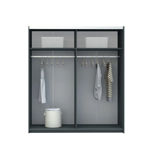 Harmony Norland 180cm Sliding Double Wardrobe 6 Harmony Norland 180cm Sliding Double Wardrobe - Image 4