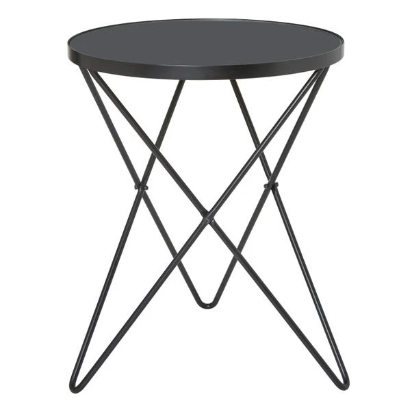 Dunelm Zoey Black Top Side Table 5 Dunelm Zoey Black Top Side Table - Image 3