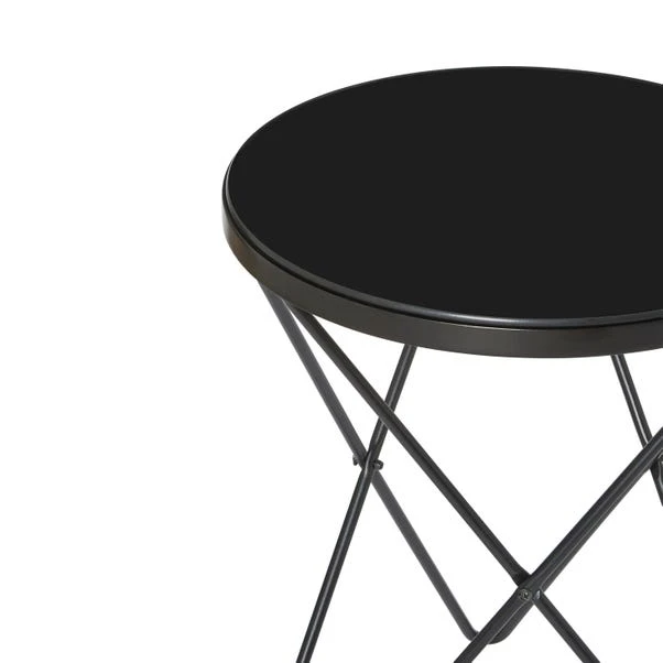 Dunelm Zoey Black Top Side Table 6 Dunelm Zoey Black Top Side Table - Image 4
