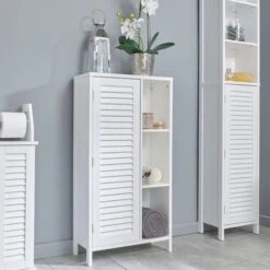 Dunelm Tuscany Console Unit White -Furniture Store 30764103 alt01