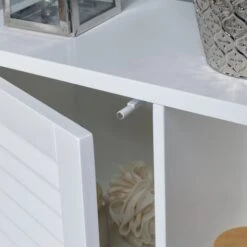 Dunelm Tuscany Console Unit White -Furniture Store 30764103 alt04