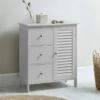 Dunelm Nautical Grey 3 Drawer Console Unit 1 Dunelm Nautical Grey 3 Drawer Console Unit -Furniture Store 30764881