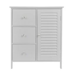 Dunelm Nautical Grey 3 Drawer Console Unit -Furniture Store 30764881 alt01