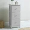 Dunelm Nautical Grey 3 Drawer Unit -Furniture Store 30764882