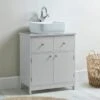 Dunelm Nautical Grey Under Sink Unit 1 Dunelm Nautical Grey Under Sink Unit -Furniture Store 30764884