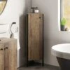Dunelm Fulton Pine Effect Bathroom Corner Unit -Furniture Store 30765723