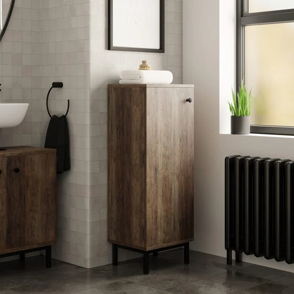 Dunelm Fulton Pine Effect Bathroom Medium Unit 3 Dunelm Fulton Pine Effect Bathroom Medium Unit