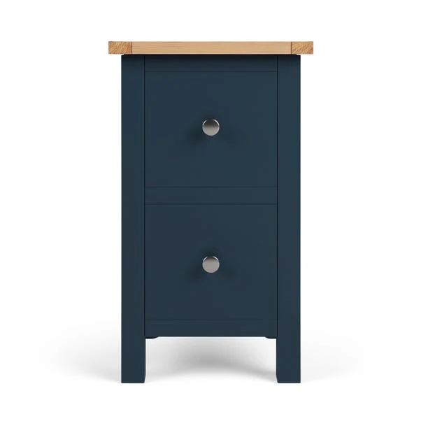 Dunelm Bromley 2 Drawer Slim Bedside Table 5 Dunelm Bromley 2 Drawer Slim Bedside Table - Image 3