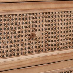 Dunelm Franco 5 Drawer Chest, Black -Furniture Store 30768078 alt03