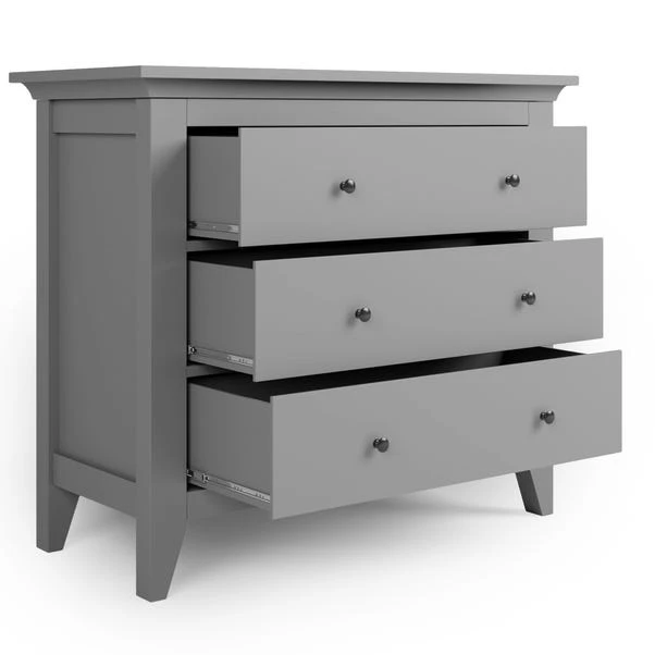 Dunelm Lynton 3 Drawer Chest, Grey 7 Dunelm Lynton 3 Drawer Chest, Grey - Image 5